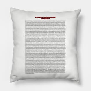 To Kill a Mockingbird Chapter 1 Pillow