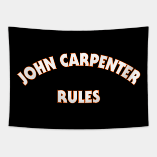 John Carpenter Rules Tapestry