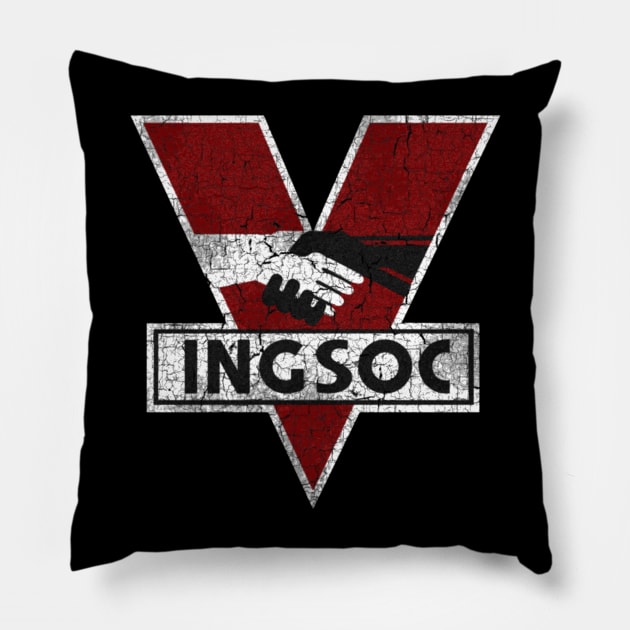 INGSOC Pillow by issaeleanor