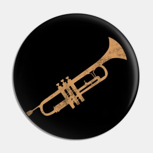 Retro Trumpet Pin