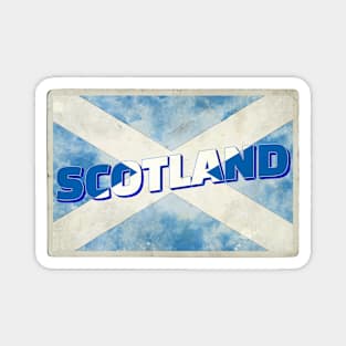 Scotland Vintage style retro souvenir Magnet