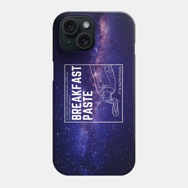 Breakfast Paste... it's Nutritious! Phone Case by Battle Bird Productions