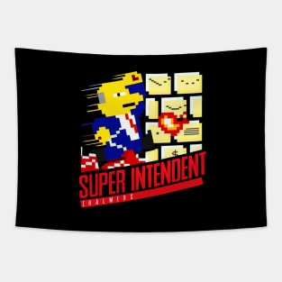 Superintendent Video Game Tapestry