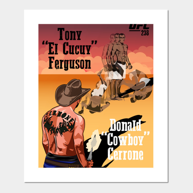 Donald Cerrone vs Tony Ferguson poster - Ufc - Posters and ...