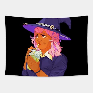 Matcha Witch - Original Tapestry