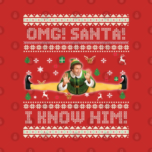 OMG! SANTA! - I know him! - ELF 2003 by Zac Brown