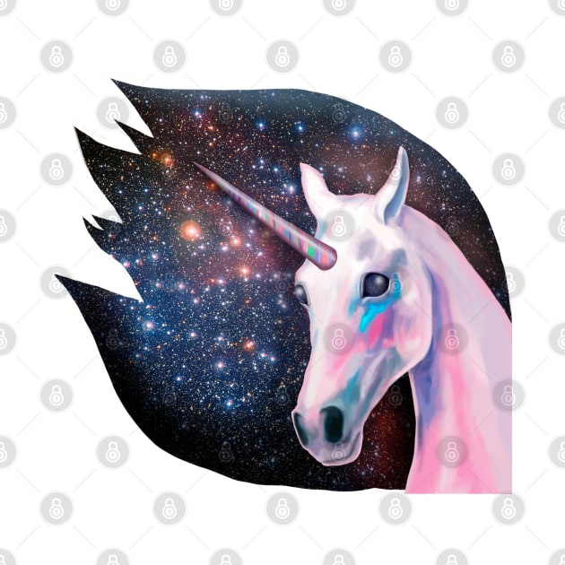 Space Unicorn by Rat Bons