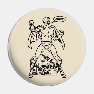 Mighty Men and Monster Maker Pin