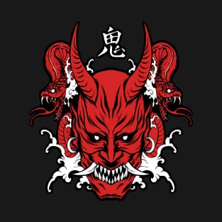 Oni mask T-shirt T-Shirt