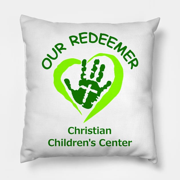 Our Redeemer Children’s Center (Standard Logo) Pillow by ORCCC