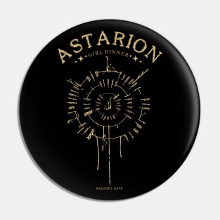 Astarion Girl Dinner Minimalist Pin