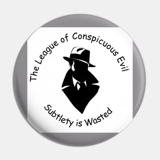 The League of Conspicuous Evil Logo OG Pin