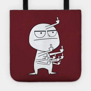 Middle Finger Maniac Tote