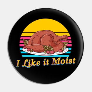 I like moist neon 80s Pin