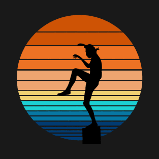 Retro Sunset Karate T-Shirt