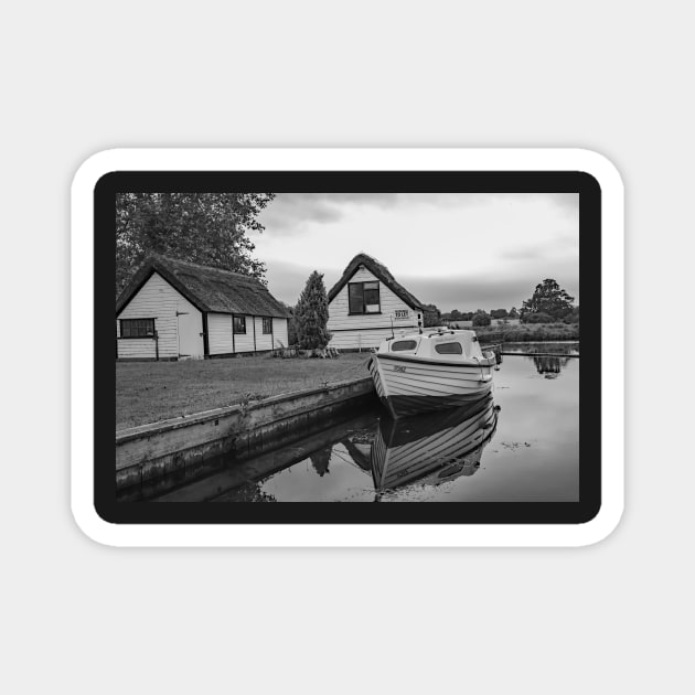 Boat on the Broads, River Bure, Coltishall Magnet by yackers1