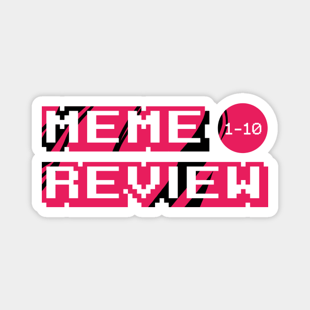 Pewdiepie Pewds Meme Review Magnet by yellowpomelo