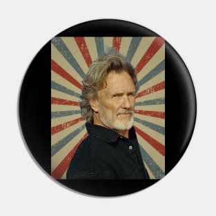 Kris Kristofferson Pin