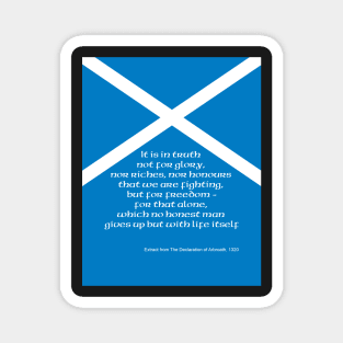 Declaration of Arbroath Magnet