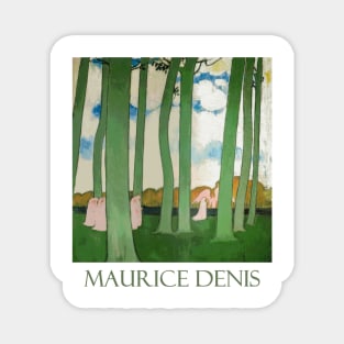 Landscape with Green Trees by Maurice Denis Magnet