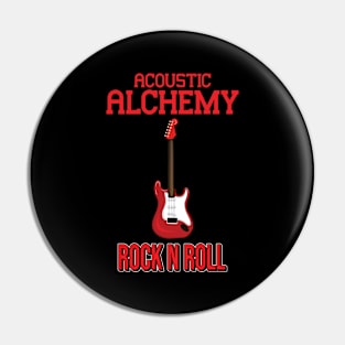 Acoustic Alchemy Red Dust & Spanish Lace Pin