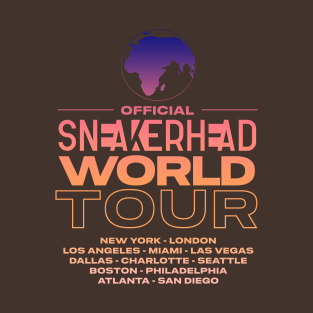 SNEAKERHEAD WORLD TOUR T-Shirt