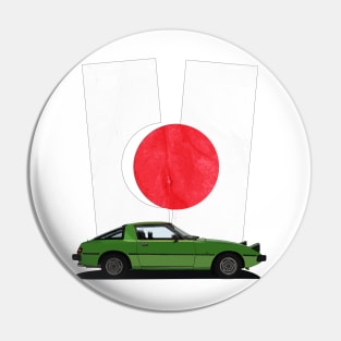 Green Rotary Pin