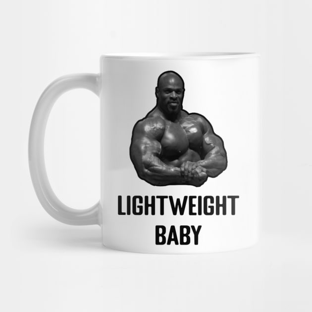 Ronnie Coleman Lightweight Baby Gym Meme - Gym - Mug