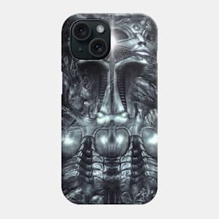 Alien UFO Science fiction fantasy art Phone Case