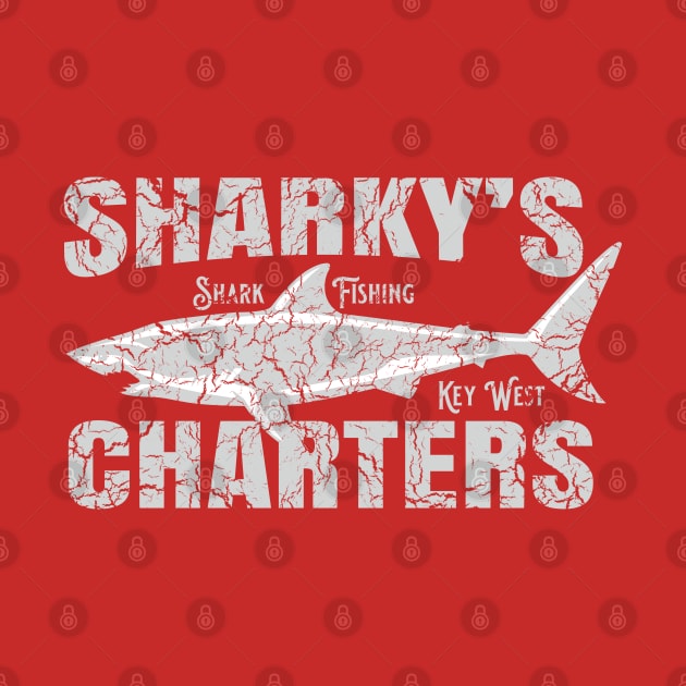 Sharky's Charters Aged by fatbastardshirts