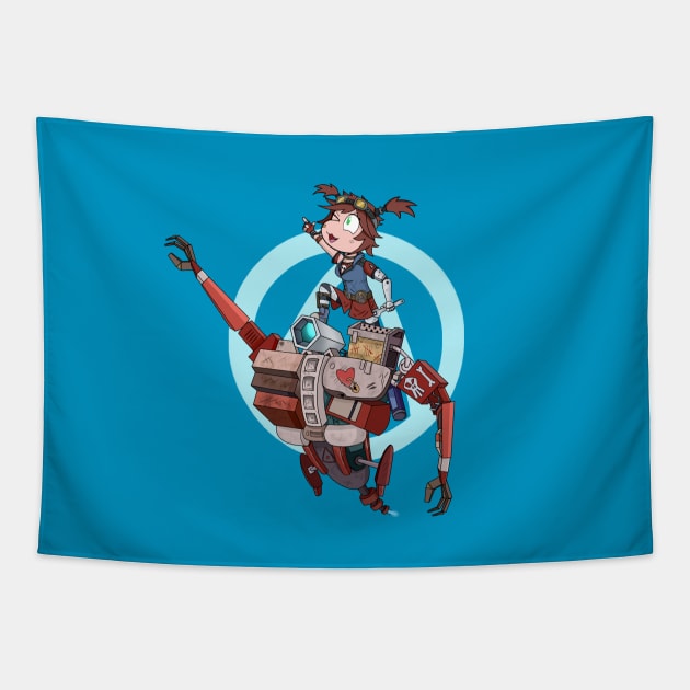 Gaige - Borderlands 2 Tapestry by MoraxLizard