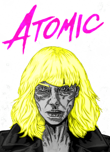 Atomic Blonde Magnet