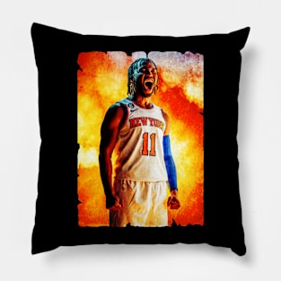 Spirit Burn Jalen Brunson Pillow