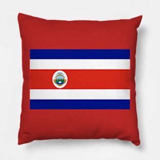 Costa Rica Flag Pillow