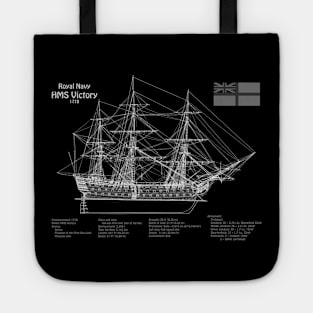 HMS Victory ship plans. Lord Nelson flagship - PDpng Tote