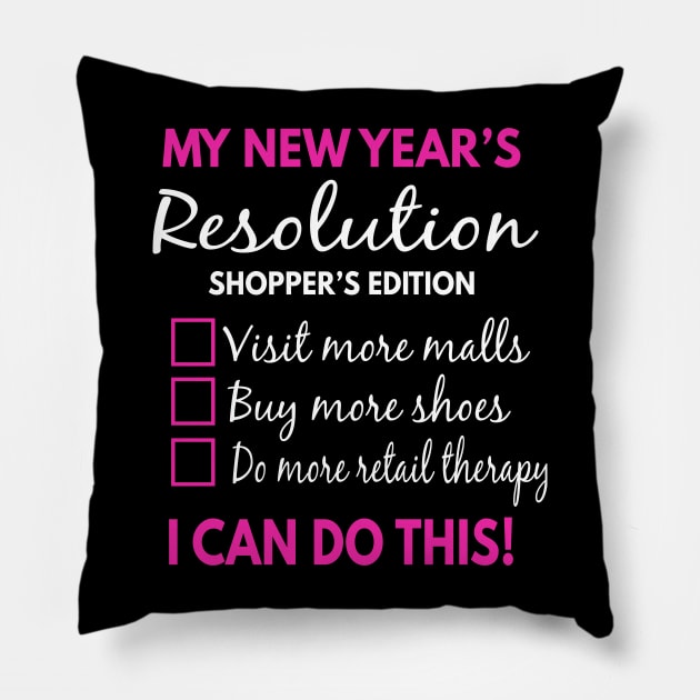 Happy New Year's Eve 2022 - Shopper's Edition Pillow by Moonsmile Products