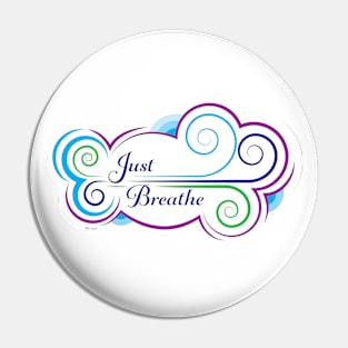 Just Breathe Pin