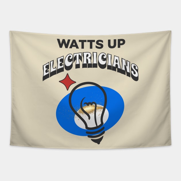 Electrical Engineering Funny Saying Tapestry by RetroColors