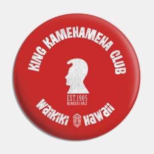 King Kamehameha Club Pin