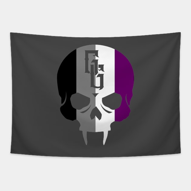 Asexual Pride Gehenna Tapestry by highcouncil@gehennagaming.com