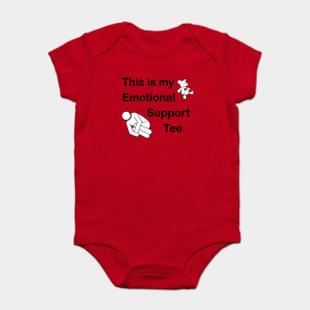Emotional Support Onesies Teepublic Au