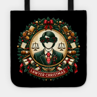 Lawyer Christmas Tote