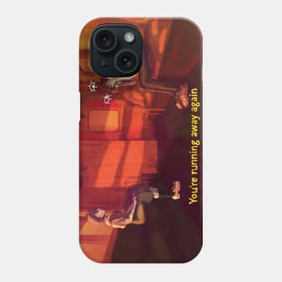 running away again Phone Case