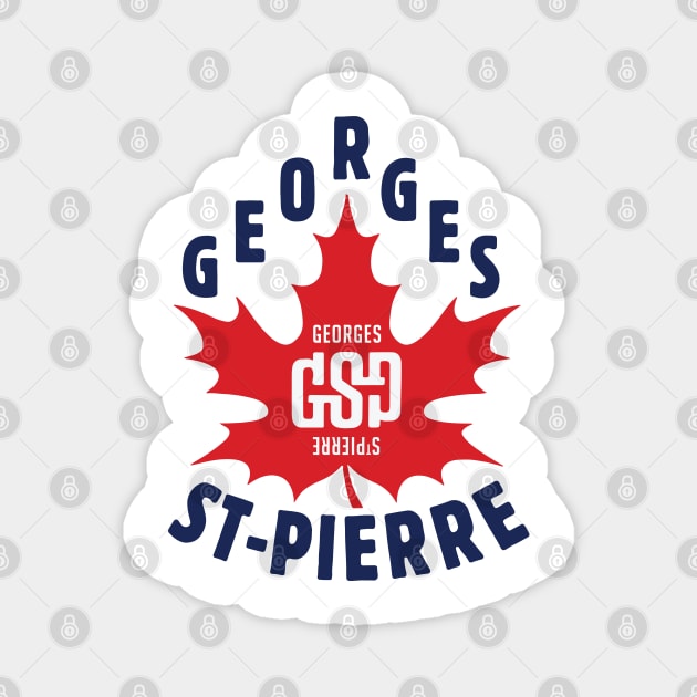 Georges St-Pierre Magnet by cagerepubliq