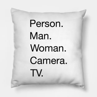 Five Words Pillow