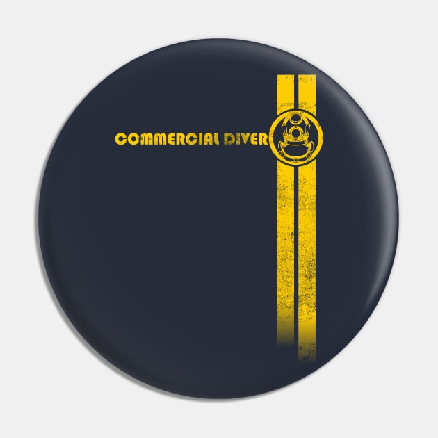 Commercial Diver Pin by TCP