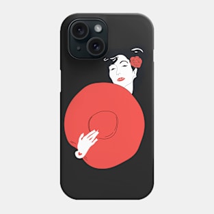 Love is Red Phone Case