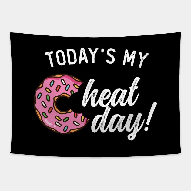 Today's My Cheat Day Tapestry by Cult WolfSpirit 