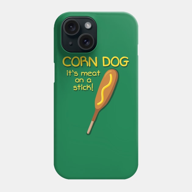 Meat on a Stick Phone Case by fishbiscuit