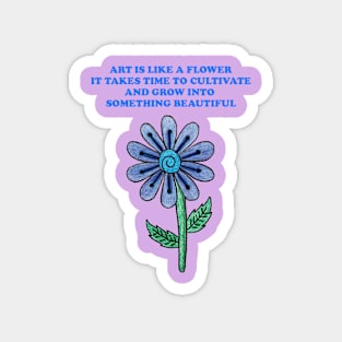Flower Power Magnet